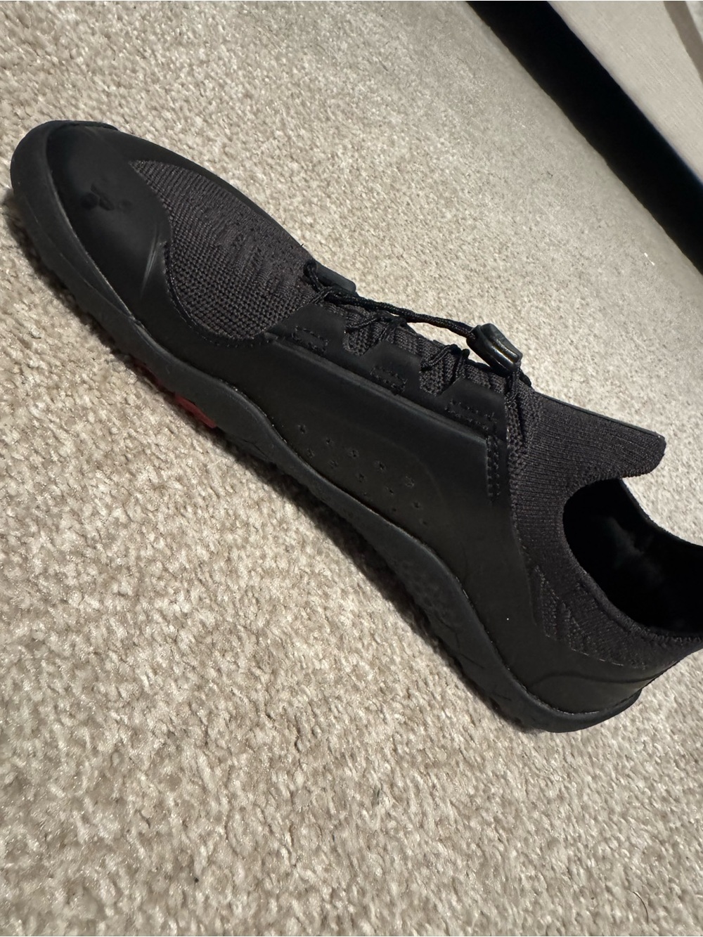 Women's Black Athletic Slip-On Trainer